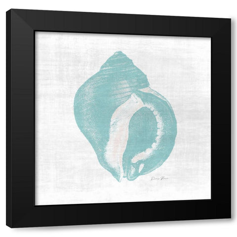 Coastal Waters 1 V3 Black Modern Wood Framed Art Print by Brown, Denise