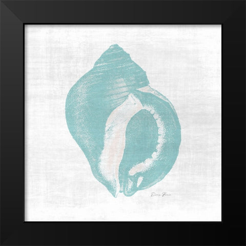 Coastal Waters 1 V3 Black Modern Wood Framed Art Print by Brown, Denise