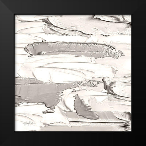 Paint Daubs 1 Black Modern Wood Framed Art Print by Stimson, Diane