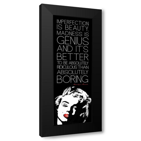 Monroe B2 Black Modern Wood Framed Art Print with Double Matting by Rodriquez Jr, Enrique