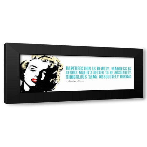Monroe F Black Modern Wood Framed Art Print with Double Matting by Rodriquez Jr, Enrique