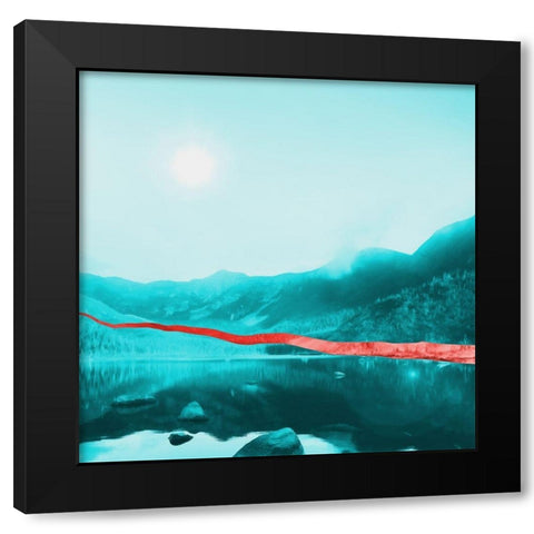 Surgical Summer Two Black Modern Wood Framed Art Print by Rodriquez Jr, Enrique