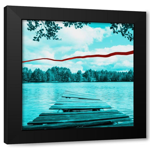 Surgical Summer Four Black Modern Wood Framed Art Print with Double Matting by Rodriquez Jr, Enrique