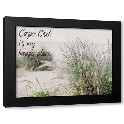 Happy Cape Black Modern Wood Framed Art Print with Double Matting by Urquhart, Elizabeth
