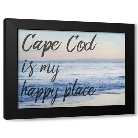 Cape Happiness Black Modern Wood Framed Art Print with Double Matting by Urquhart, Elizabeth