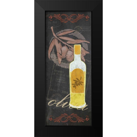 Olive Oil B Black Modern Wood Framed Art Print by Gibbons, Lauren