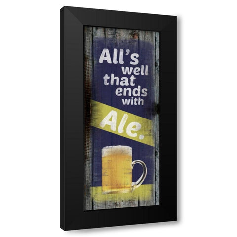 Ale Black Modern Wood Framed Art Print by Gibbons, Lauren