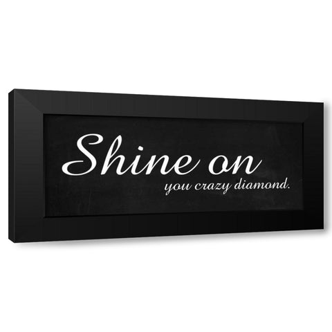 Shine On Black Modern Wood Framed Art Print with Double Matting by Gibbons, Lauren