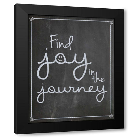 Find Joy in Journey Black Modern Wood Framed Art Print by Gibbons, Lauren