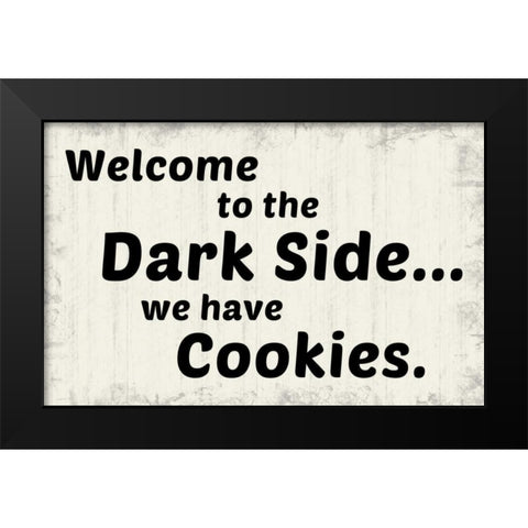 Cookies 2 Black Modern Wood Framed Art Print by Gibbons, Lauren