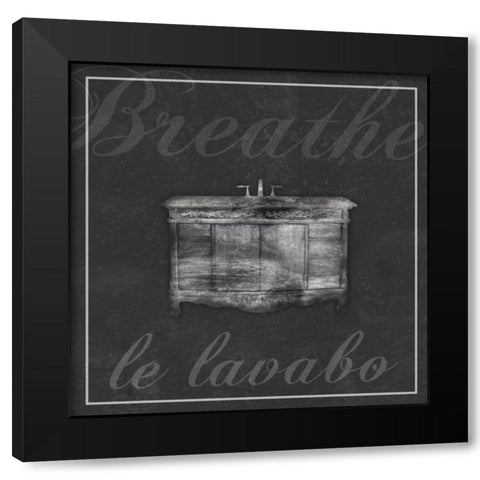 French Sink Black Modern Wood Framed Art Print by Gibbons, Lauren