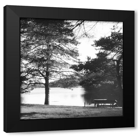 Landscape Black Modern Wood Framed Art Print with Double Matting by Gibbons, Lauren