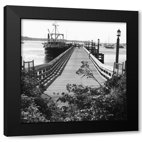 Landscape 4 Black Modern Wood Framed Art Print with Double Matting by Gibbons, Lauren