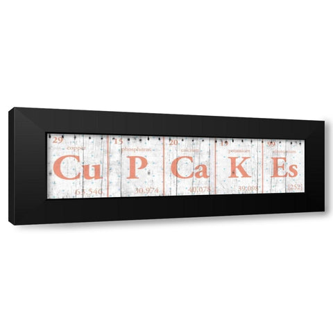 CuPCaKEs 3 Black Modern Wood Framed Art Print by Grey, Jace