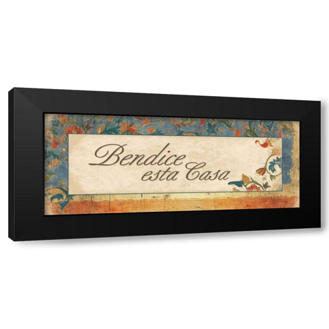 Bendice Black Modern Wood Framed Art Print by Grey, Jace