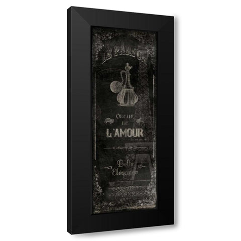 Le Parfum Black Black Modern Wood Framed Art Print with Double Matting by Grey, Jace