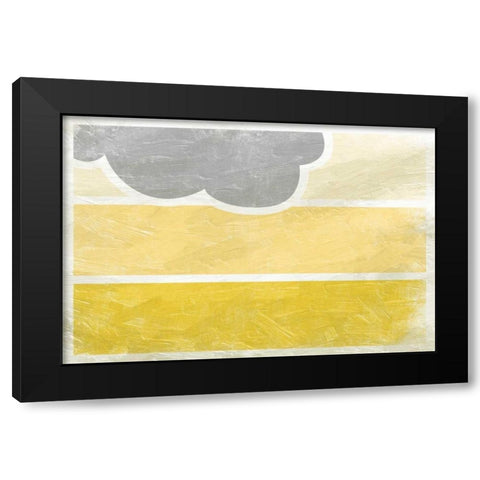 Pattern1 Stag Black Modern Wood Framed Art Print by Grey, Jace