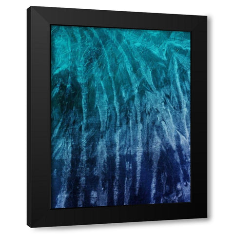 Coastal Ray Black Modern Wood Framed Art Print with Double Matting by Grey, Jace