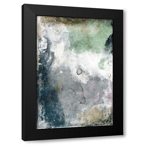 Neutral Paint Black Modern Wood Framed Art Print by Grey, Jace