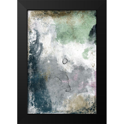 Neutral Paint Black Modern Wood Framed Art Print by Grey, Jace