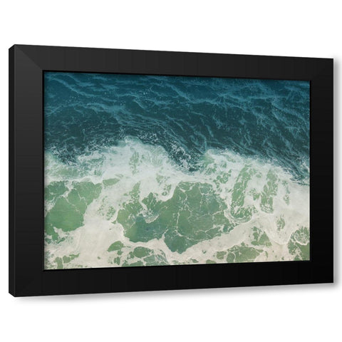 Nuetral Waters Black Modern Wood Framed Art Print by Grey, Jace