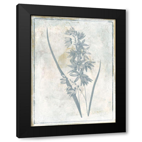 Sky Floral Three Black Modern Wood Framed Art Print by Grey, Jace