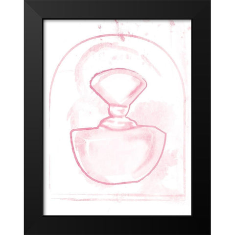 Pink Perfume One Black Modern Wood Framed Art Print by Grey, Jace