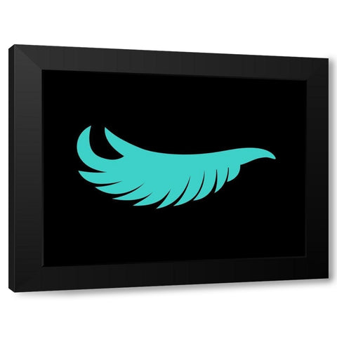 Eye Lash Dark Black Modern Wood Framed Art Print with Double Matting by Grey, Jace