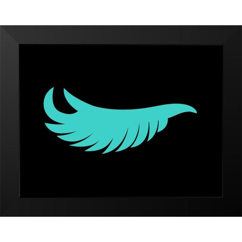 Eye Lash Dark Black Modern Wood Framed Art Print by Grey, Jace