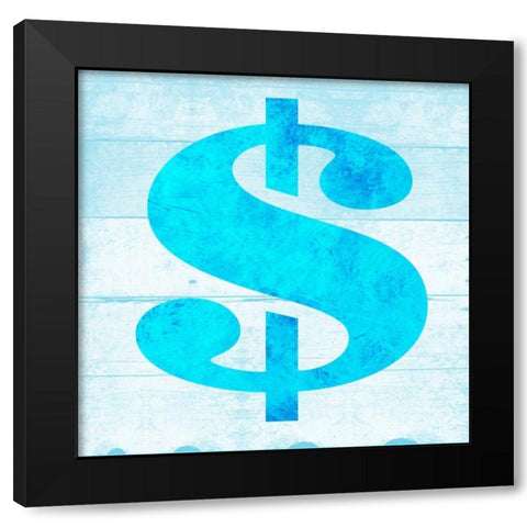 SHIFT KEY $ Black Modern Wood Framed Art Print by Grey, Jace