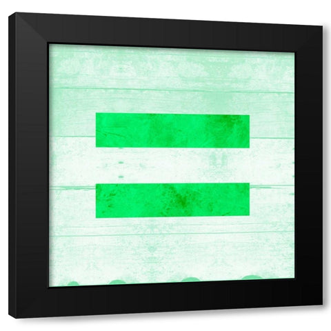 SHIFT KEY = Black Modern Wood Framed Art Print by Grey, Jace