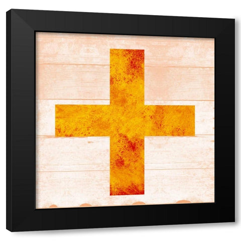 SHIFT KEY + Black Modern Wood Framed Art Print by Grey, Jace