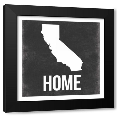 Cali Black Modern Wood Framed Art Print by Grey, Jace