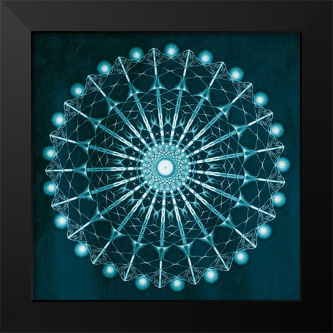 Hypnotize Black Modern Wood Framed Art Print by Grey, Jace