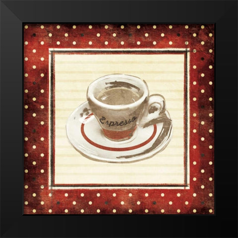 Espresso Black Modern Wood Framed Art Print by Grey, Jace