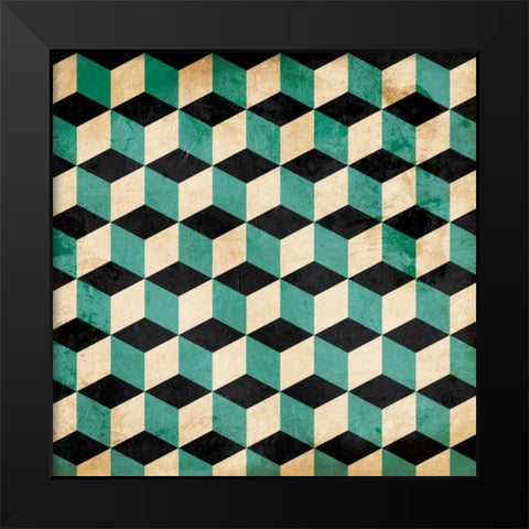 Dont Stop Moving Black Modern Wood Framed Art Print by Grey, Jace