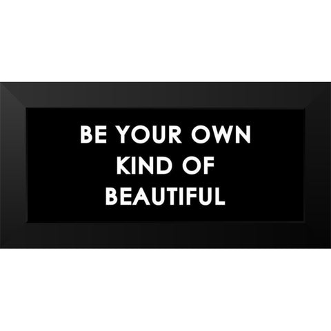 Beautiful Black Modern Wood Framed Art Print by Grey, Jace