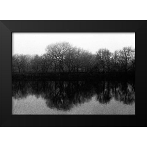 entral Park As Above So Below Black Modern Wood Framed Art Print by Grey, Jace