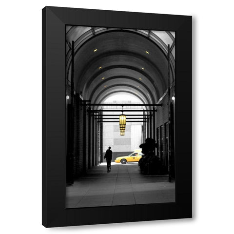 HR BandW 1 Black Modern Wood Framed Art Print with Double Matting by Pica, Jeff