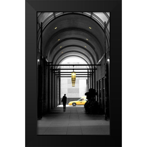 HR BandW 1 Black Modern Wood Framed Art Print by Pica, Jeff