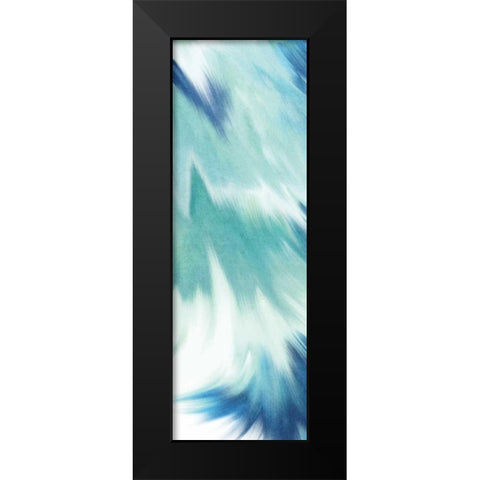 Blue Mood A Black Modern Wood Framed Art Print by Allen, Kimberly