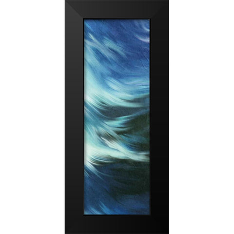 Blue Mood B Black Modern Wood Framed Art Print by Allen, Kimberly