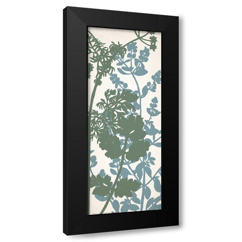 Grow 1 Black Modern Wood Framed Art Print with Double Matting by Allen, Kimberly