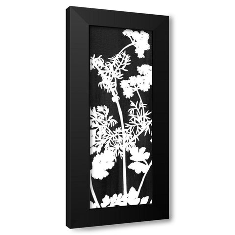 Botanical Panel 2 Black Modern Wood Framed Art Print with Double Matting by Allen, Kimberly