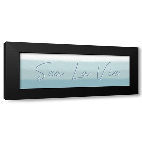 Sea La Vie Black Modern Wood Framed Art Print with Double Matting by Allen, Kimberly