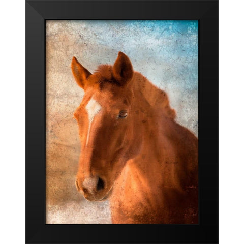 In Your Eyes Black Modern Wood Framed Art Print by Allen, Kimberly
