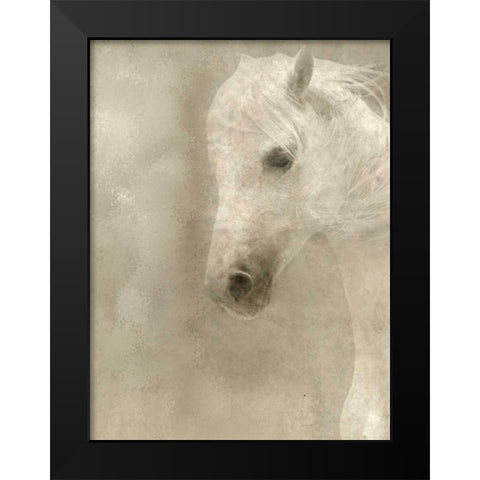 White Main Black Modern Wood Framed Art Print by Allen, Kimberly
