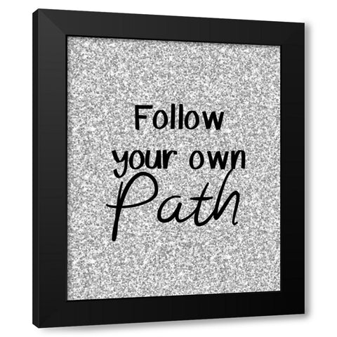 Dreams 1 Black Modern Wood Framed Art Print with Double Matting by Kimberly, Allen