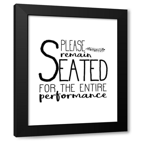 In the Bathroom 7 Black Modern Wood Framed Art Print by Kimberly, Allen