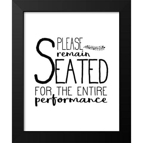 In the Bathroom 7 Black Modern Wood Framed Art Print by Kimberly, Allen